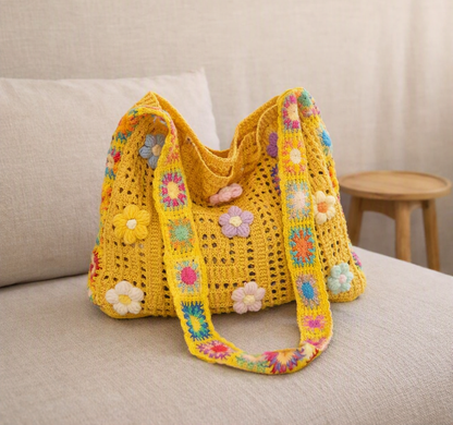 Bolso de Tejido crochet