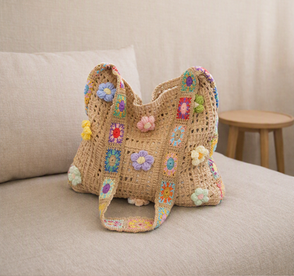 Bolso de Tejido crochet